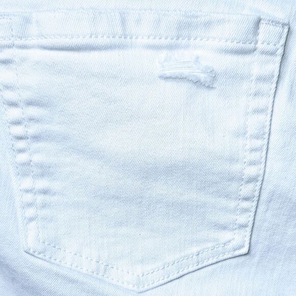 TORRID PLUS Size White Distressed Cropped Vintage Boyfriend Jeans Plus Size 18 - Picture 8 of 16